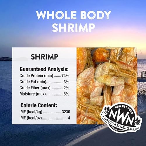 Northwest Naturals Raw Rewards Freeze-Dried Shrimp Treats - 1oz (Pack of 3)
