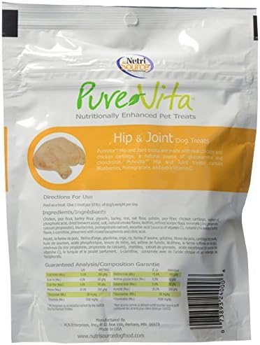 Pure Vita, Dog Treats, Hip & Joint, 6 Oz