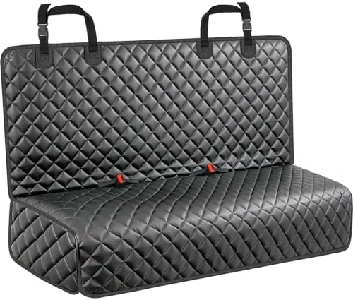 URPOWER Dog Car Seat Cover - Waterproof PU Leather