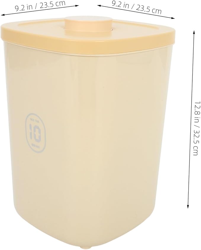 TOYANDONA Vacuum Sealed Pet Food Storage Bin Capacity Airtight Dog Cat Food Container for Freshness Moisture Grains Holder Extra