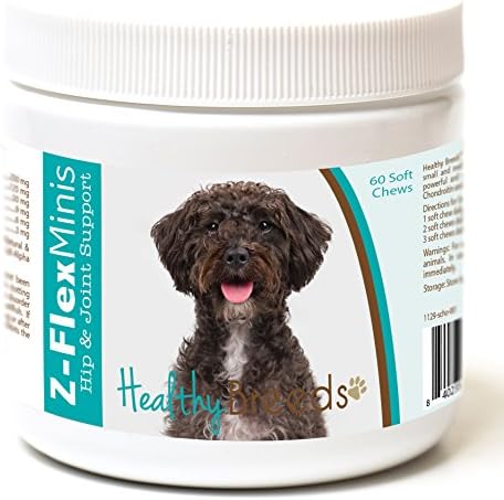 Healthy Breeds Schnoodle Z-Flex Minis Hip and Joint Support Soft Chews 60 Count