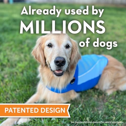 ThunderShirt Breeze for Dogs Calming Anxiety Vest, X-Small, X-Small, Blue