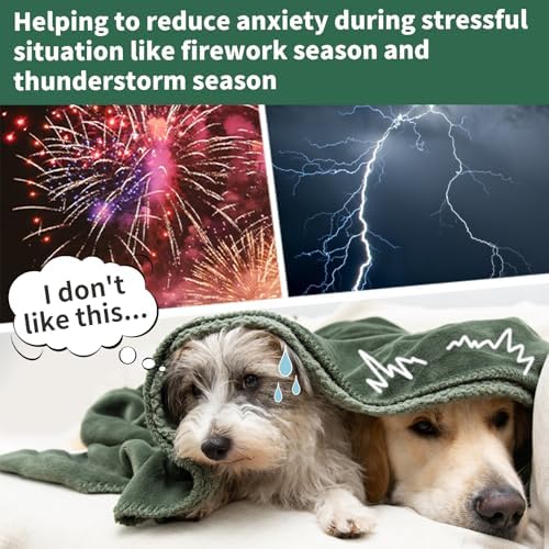 Nanaki Dog Calming Hoodie Ear Wraps for Dogs, Fireworks Ear Protection | Head Muffs Doggy Warp Anxiety Relief, Dog Hematoma Wrap, Pet Head Cover for Grooming and Force Drying Bathing Pet Protector