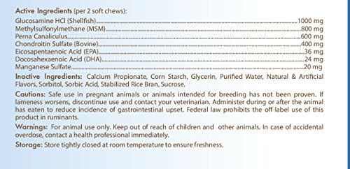 Healthy Breeds Great Pyrenees Z-Flex Max Hip & Joint Soft Chews 100 Count, Brown