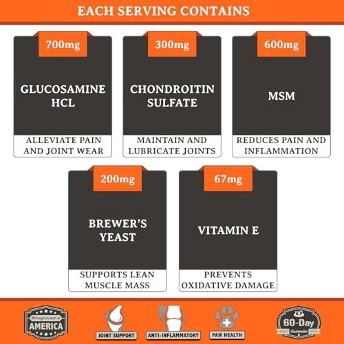 Alpha Dog Nutrition Free Range Dog Hip & Joint Supplement Powder