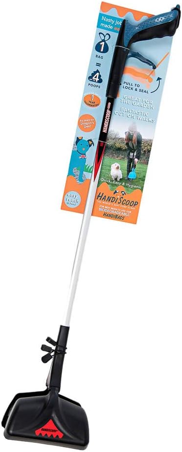 Small Pet Select-Long-HandiScoop W/80 Bags - Pooper Scooper