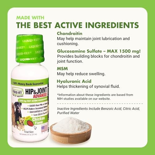 K9 Hip & Joint Advanced Formula, Chicken Flavor, 8 oz Trial Size BOGO