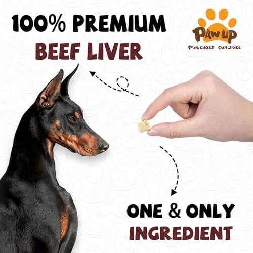 PAWUP Freeze-Dried Beef Liver Dog Treats 3.8 oz