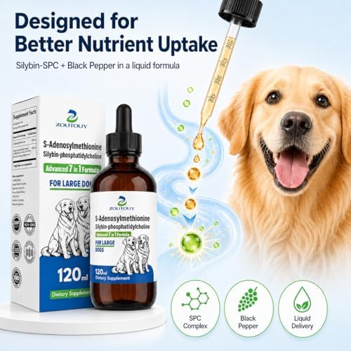 Same for Dogs Liquid with Silybin, Milk Thistle, Dog Liver Supplement, 30ml