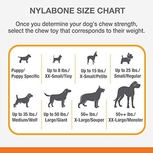 Nylabone Oval Ring Flexi Chew Toy for Dogs, Flexible Dog Toys for Moderate & Gentle Chewers, Chicken Flavor, Medium - Up to 35 lbs, 1 Count