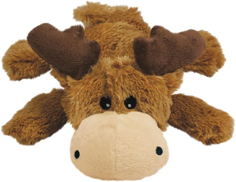 Kong Cozie Marvin The Moose Plush Toy - for Medium Sized Breed Dogs