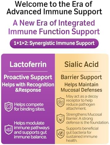 Sialic Acid and BB536 Probiotic, 90 Softgels