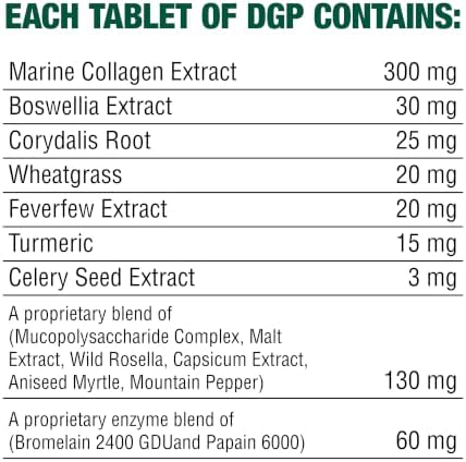 DGP Dog Joint Supplement for Mobility & Flexibility, 180 Tablets