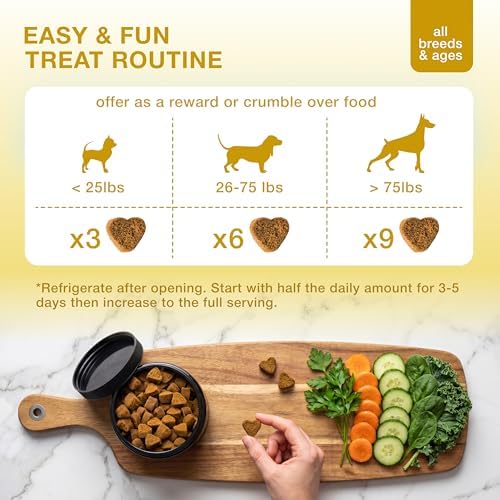 20 in 1 Multivitamin for Dogs - Immune Dog Supplements, 180 Soft Duck Chews | Vitamins for dogs with Glucosamine - Digestive, Skin & Coat Support, Probiotics, Joint Health - Puppy to Senior, All Breeds