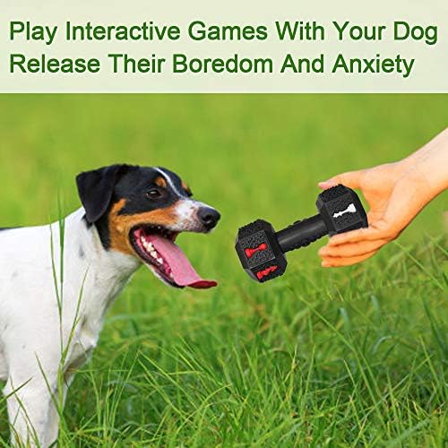 Dog Chew Toys for Aggressive Chewers,Food Grade Non-Toxic Dental Pet Toy,Tough Durable Indestructible Dog Toys for Small Medium Dogs.Black（8IB-15IB）