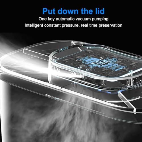 Large Capacity Vacuum Seal Pet Food Container Damp Proof Airtight Storage Bin for Cats and Dogs ABS Material