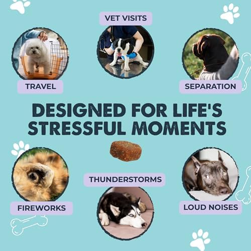 Mighty Paw Calming Chews for Dogs with Melatonin, 120-Pack, 120 Count