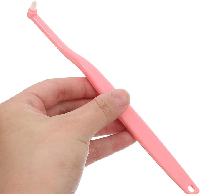 SUPVOX Pet Toothbrush for Small Dogs Cats Soft Bristle Design for Gentle Cleaning Ergonomic Handle for Comfortable to Hold for Daily Oral Care Portable Pet Toothbrush for Plaque Removal
