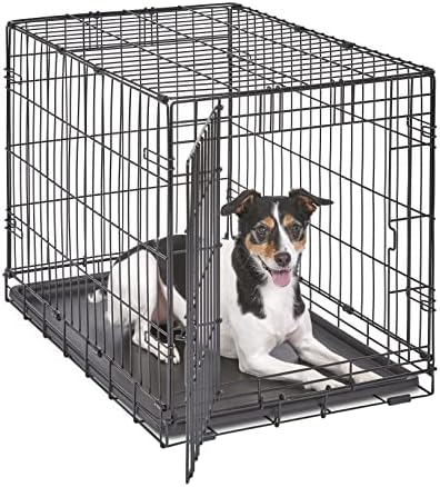 New World by Midwest 30-Inch Single Door Crate, Medium Breeds, 21-40 lbs