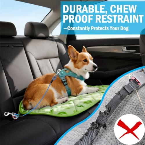 Dog Car Safety Harness, Seatbelt Leash