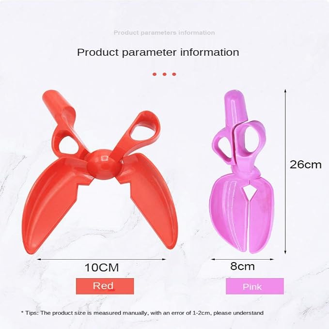 QWEQWE Poop Scooper for Dogs,pet Pooper Scooper Scissors,Picker Poop Collector Tongs Long Handle Dog Clip Toilet cat Stool Clip Shovel cat Toilet Pets for Large Dogs, Small Dogs, Cats and oth.,green