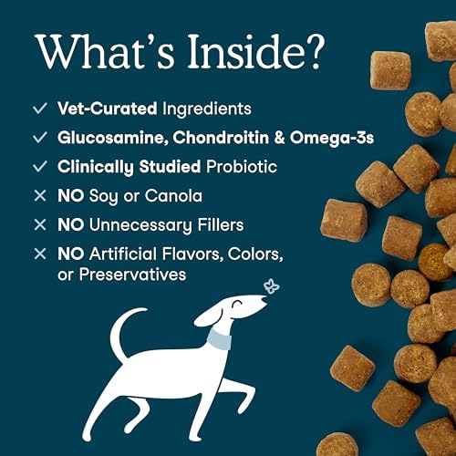 Fera Pets Dog Multivitamin Chews with Probiotics, 30 Chews