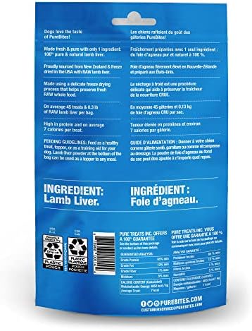 Purebites Lamb For Dogs, 1.58Oz / 45G - Entry Size