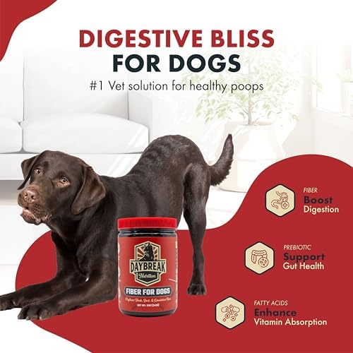 Daybreak Nutrition Fiber for Dogs Psyllium Husk Powder