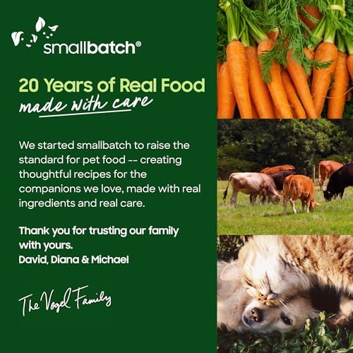 smallbatch Freeze Dried Raw Dog Food, Grass-Fed Beef Recipe, 25 oz