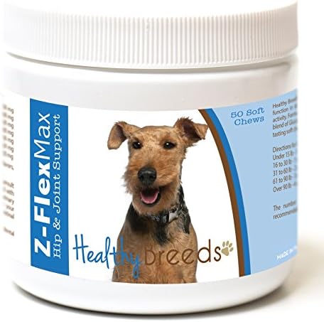 Healthy Breeds Welsh Terrier Z-Flex Max Hip and Joint Soft Chews 50 Count