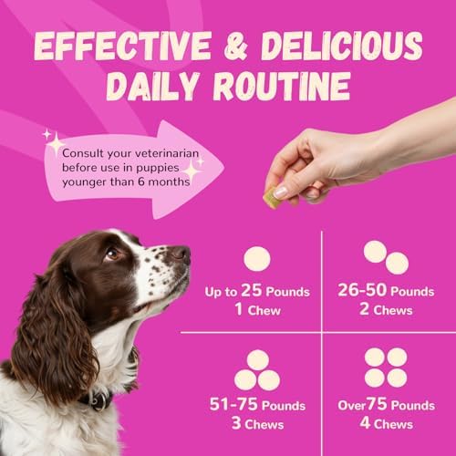 Furrolika 60 Ct. Multivitamin Soft Chews, USA Made, Joint & Immune Support | Beef Flavor, 8-IN-1 Support, Hip & Joint Care, Digestive & Immune Support, Skin & Coat Health, Heart & Brain Function