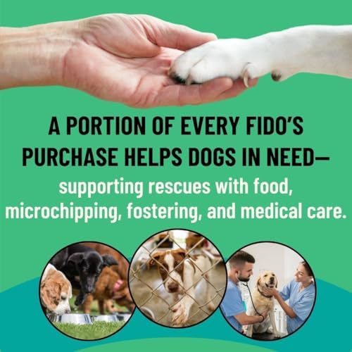 Fido’s Dog Hip and Joint Supplement with Grass-Fed Collagen & Organic Herbs