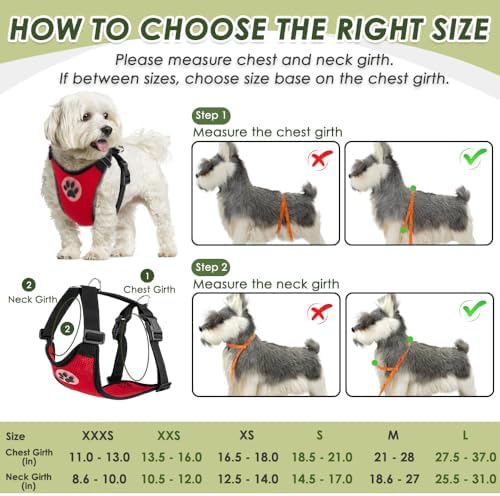 SlowTon Dog Car Seat Belt Harness - R, S