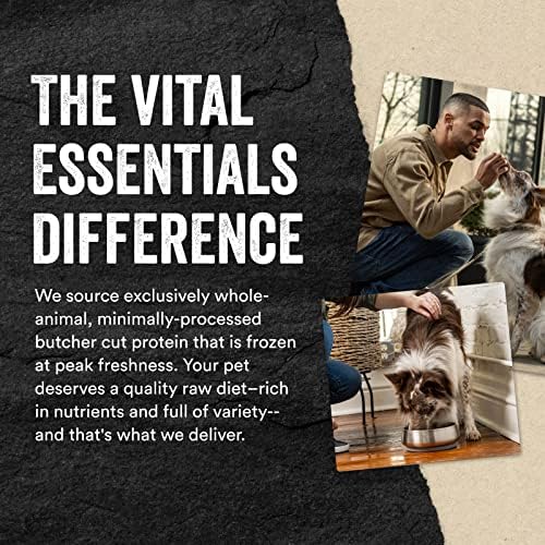 Vital Essentials Freeze Dried Dog Food Topper, Chicken, 6 oz Bag