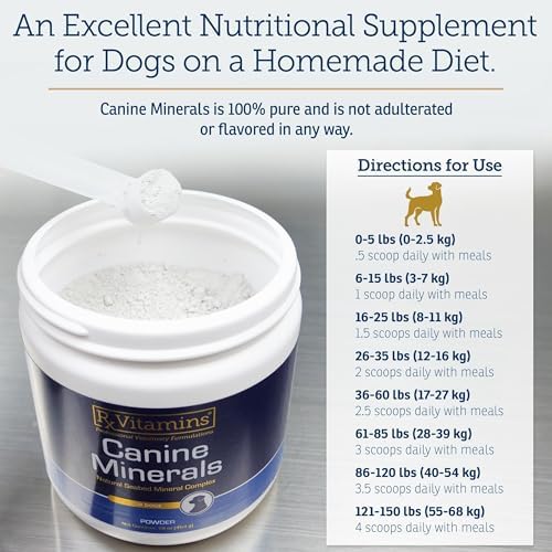 Rx Vitamins Canine Minerals - Essential Minerals for Dogs - 16oz