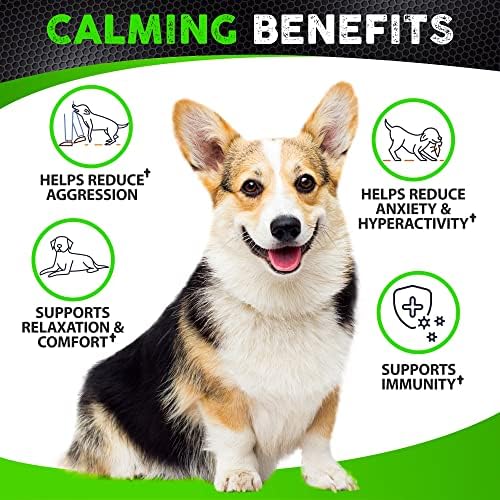 Hemp Calming Chews for Dogs Anxiety & Stress Relief