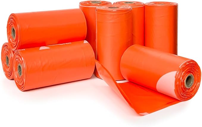 Dog Poop Bag Rolls: Convenient Tissue-Style, Extra Thick, Leak Proof, Refills for Poop Bag Leash Holder, Pooper Scooper, Unscented - 120 Count