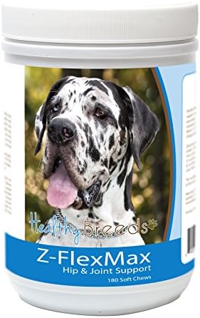 Healthy Breeds Great Dane Z-Flex Max Dog Hip and Joint Support 180 Count