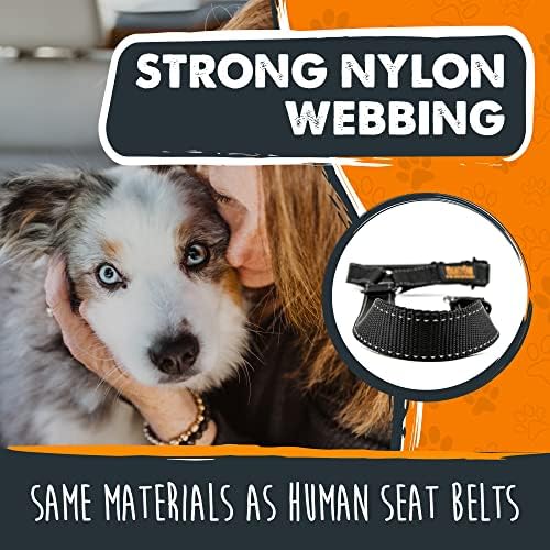Mighty Paw Dog Seat Belt for Car - Headrest, Small/Medium/Large Dogs