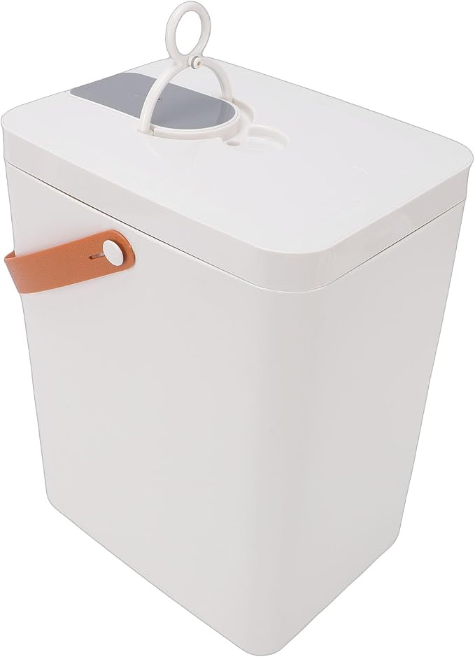 Yosoo 13L Vacuum Pet Food Bucket with Airtight Seal and Lid, Rechargeable Food Storage Container for Dogs Cats, Smart Pet Bin with Scoop 17lb Capacity