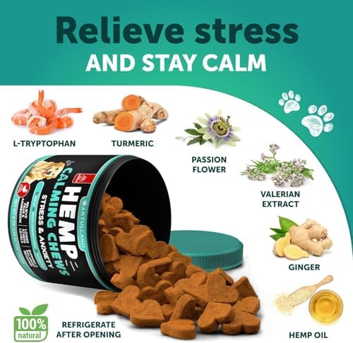 Dog Calming Chews, Hemp