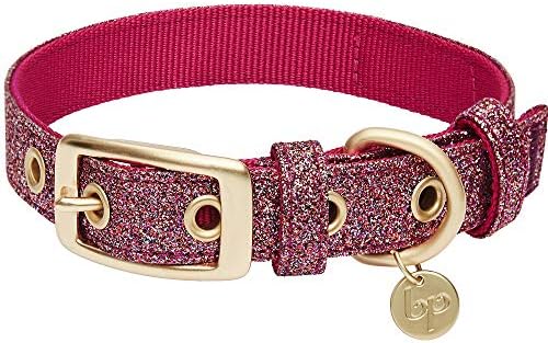 Blueberry Pet The Most Coveted Holo Glitter Dog Collar with Flower