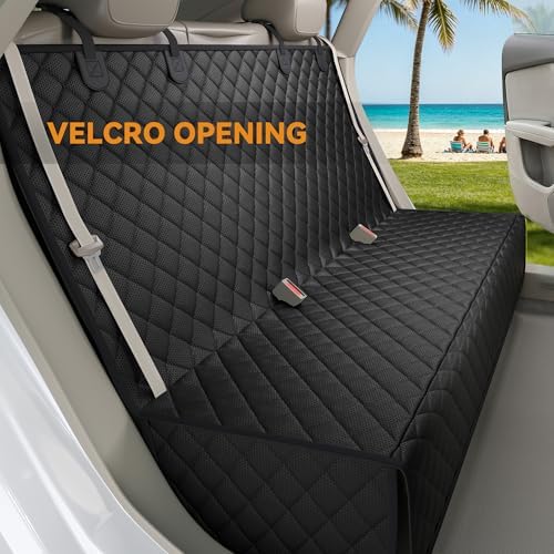 PETICON Waterproof Pet Bench Seat Cover - for Midsize & Large SUVs