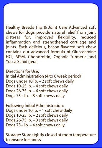 Healthy Breeds Bluetick Coonhound Hip and Joint Care 120 Count