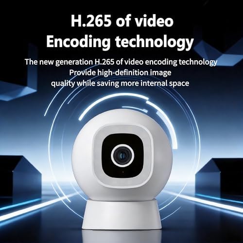 Smart Indoor/Outdoor WiFi Home Security Camera 2K 3MP, Removable Magnetic Head, 360° Adjustable Webcam/Monitor w/ Full-color Night Vision & Phone App Alerts, IP66-rated Waterproof, 2 Way Audio