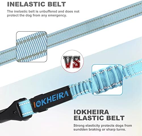 Dog Seat Belt 3-in-1 Car Harness - Light Blue