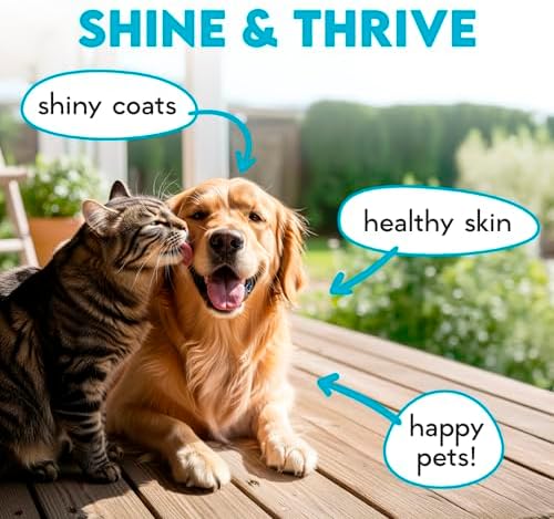 Omega 3 Chews for Dogs - 150Pcs - Dog Skin and Coat Supplement - Rich in EPA & DHA Fatty Acids - Itching Skin Relief Chews - Reduce Hair Shedding - Made with Fish Oil - Chicken