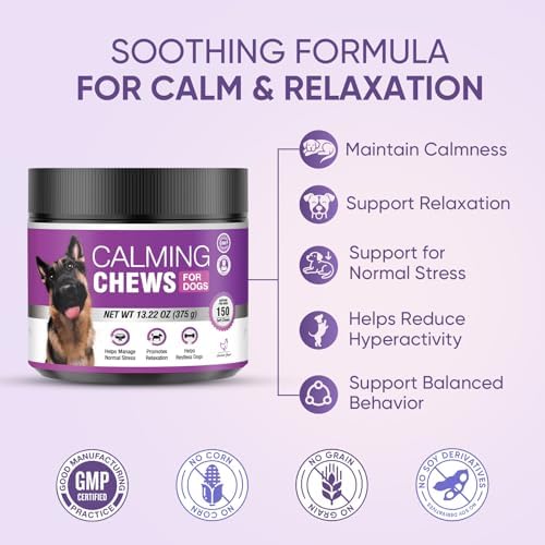 Calming Chews for Dogs 300, Melatonin