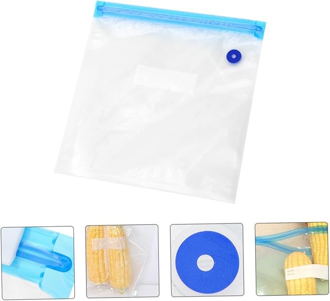 SOLUSTRE 1Set Multifunction Vacuum Compression Bag for Pet Food Preservation Non Filter Pump Food Storage Airtight Seal for Freshness for Meat Dried Fruits and More