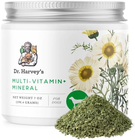 Dr. Harvey's Herbal Multi-Vitamin and Mineral Supplement for Dogs (7 Ounces)